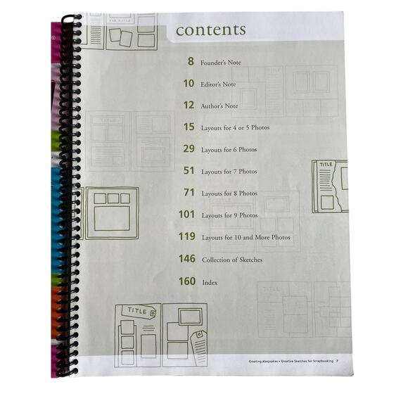 Becky Higgins Creative Sketches The Essential Scrapbooking Guide Volume 1 RARE - Picture 12 of 13